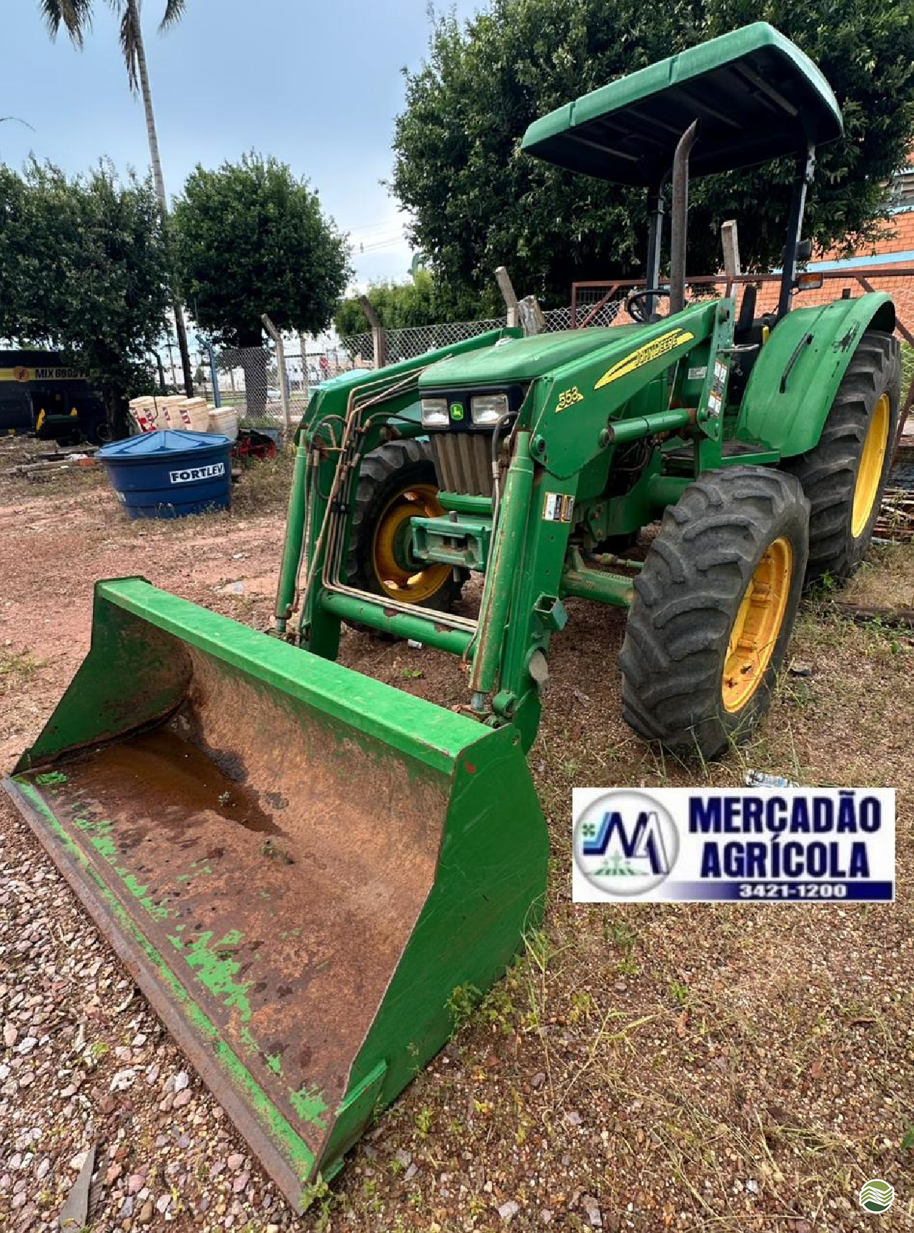 TRATOR JOHN DEERE JOHN DEERE 5075E Tração 4x4 Mercadão Agrícola MT RONDONOPOLIS MATO GROSSO MT